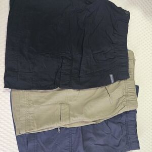 Women Columbia Shorts - Black, Tan, and Navy